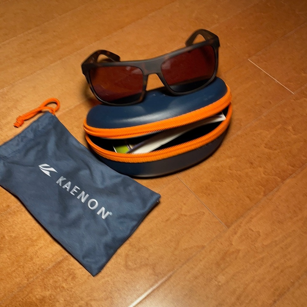 KAENON Burnet Mid Polarized Sunglasses. Matte Tortoise